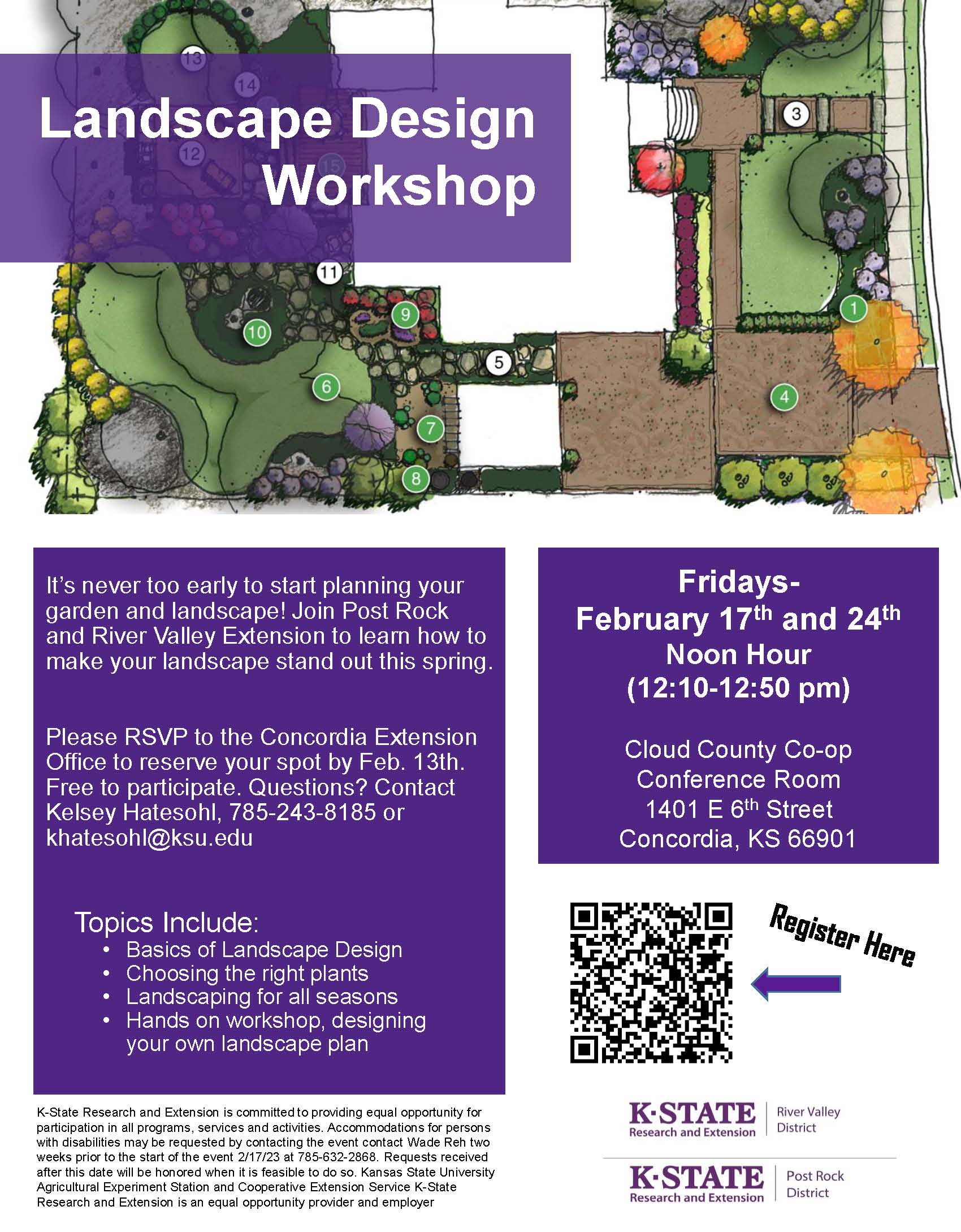 Landscape Design KFRM Radio 550 AM